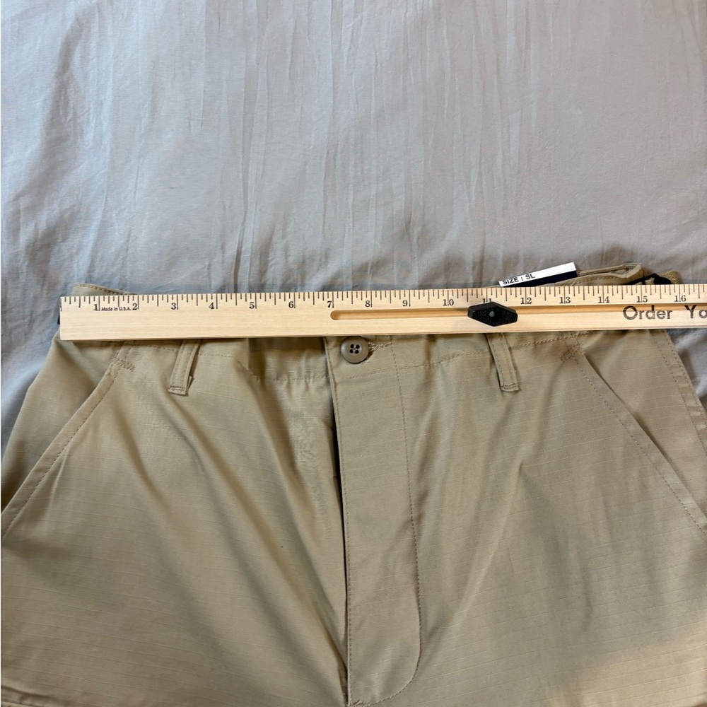 Proper bdu cargo pants men’s‎ small long 30x32 tan ripstop - Picture 5 of 7